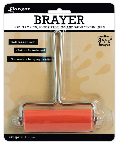 Picture of Ranger Ink Inky Roller Brayer – Μεσαίο Ρολό Τυπώματος & Μελανώματος