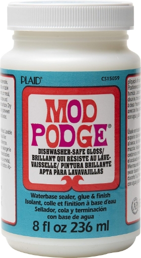 Picture of Plaid Mod Podge Dishwasher Safe Gloss Sealer Κόλλα / Βερνίκι - Eιδική για Πλυντήριο Πιάτων 236ml