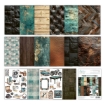 Picture of Mintay Papers Add-On Paper Pack Man Cave 6"×8" – Μπλοκ Scrapbooking Διπλής Όψης