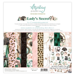Picture of Mintay Papers Paper Pack Μπλοκ Scrapbooking Διπλής Όψης  12"x 12" - Lady's Secret