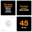 Picture of Fiskars Trigger Rotary Cutter Ανταλλακτικές Περιστροφικές Λεπίδες 45mm – Standard Straight Blades