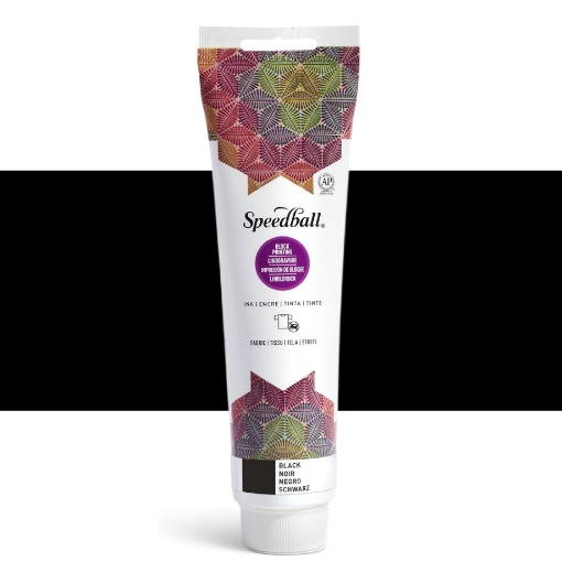 Picture of Speedball Fabric Block Printing / Relief Ink Black 150ml – Υβριδικό Μελάνι Λινοτυπίας για Εκτύπωση σε Ύφασμα