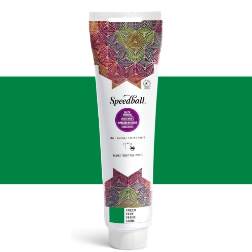 Picture of Speedball Fabric Block Printing / Relief Ink Green 150ml – Υβριδικό Μελάνι Λινοτυπίας για Εκτύπωση σε Ύφασμα
