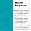 Picture of Jacquard Textile Color Χρώμα Για Ύφασμα 67ml - Turquoise (Τυρκουάζ)