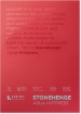 Picture of Stonehenge Aqua Block Hotpress Pad - Μπλοκ Ακουαρέλας 23 x 30 cm - White, 15 Φύλλα, 300gsm