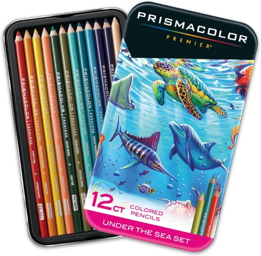 Picture of Prismacolor Premier Soft Core Χρωματιστά Μολύβια – Under the Sea Set, 12τεμ.