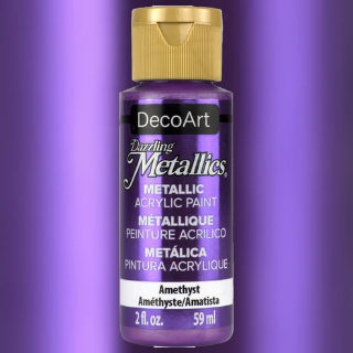 Picture of DecoArt Dazzling Metallics | Μεταλλικό Ακρυλικό Χρώμα με Γυαλιστερό Φινίρισμα – Amethyst, 59ml 