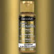 Picture of DecoArt Dazzling Metallics | Μεταλλικό Ακρυλικό Χρώμα με Γυαλιστερό Φινίρισμα – Splendid Gold, 59ml 