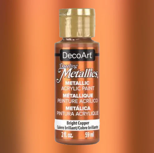 Picture of Deco Art Dazzling Metallics Μεταλλικό Ακρυλικό Χρώμα 59ml – Bright Copper