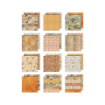 Picture of Tim Holtz Idea-ology Μπλοκ Scrapbooking Διπλής Όψης 8" x 8" – Palette Collection, Orange