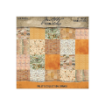 Picture of Tim Holtz Idea-ology Μπλοκ Scrapbooking Διπλής Όψης 8" x 8" – Palette Collection, Orange