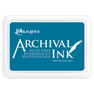 Picture of Ranger Archival Ink Pad | Μόνιμο Αδιάβροχο Μελάνι Σφραγίδας – Mountain Lake