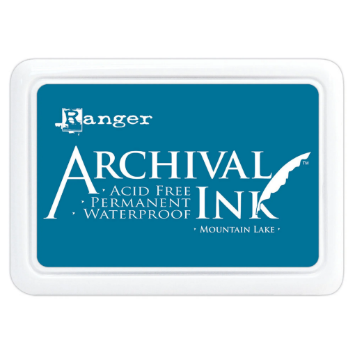 Picture of Ranger Archival Ink Pad | Μόνιμο Αδιάβροχο Μελάνι Σφραγίδας – Mountain Lake