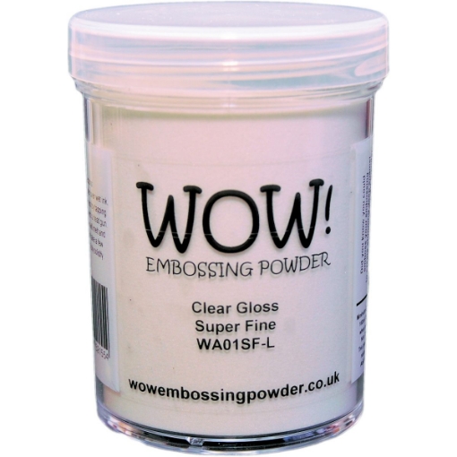Picture of WOW! Embossing Powder Super Fine | Σκόνη Θερμοανάγλυφης Αποτύπωσης, Opaque Bright White 15ml
