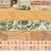 Picture of Tim Holtz Idea-ology Μπλοκ Scrapbooking Διπλής Όψης 8" x 8" – Palette Collection, Orange