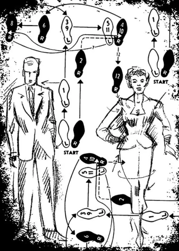 Picture of Stampers Anonymous Tim Holtz Cling Mount Rubber Stamps | Σετ Σφραγίδων – Dance