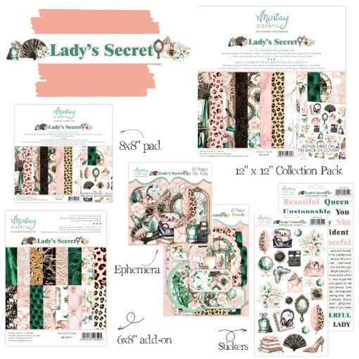Picture of Mintay Papers Συλλογή Scrapbooking – Lady's Secret