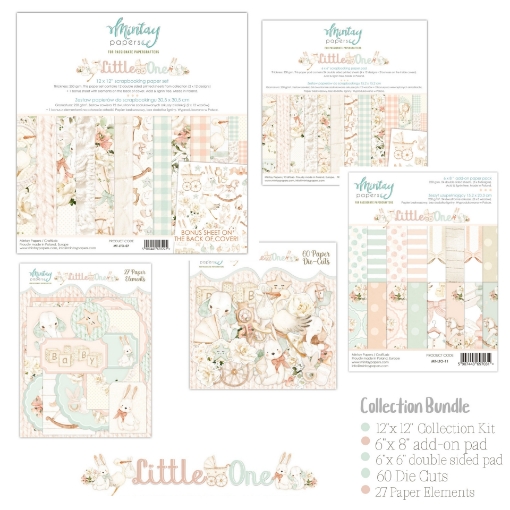 Picture of Mintay Papers Little One – Συλλογή Scrapbooking για Baby & Παιδικά Άλμπουμ