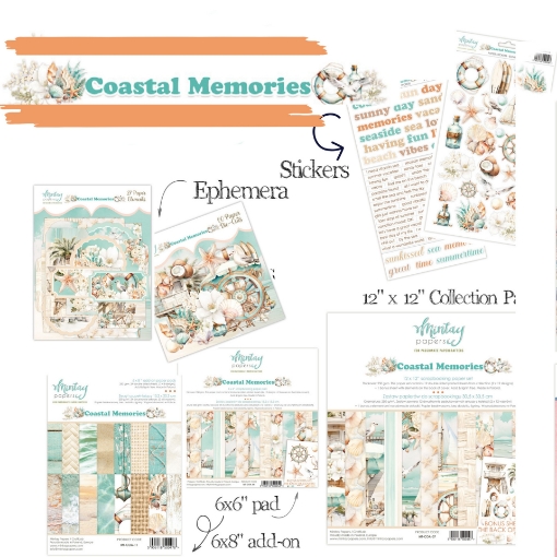 Picture of Mintay Papers Coastal Memories – Vintage Θαλασσινή Συλλογή Scrapbooking