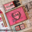 Picture of Stampers Anonymous Tim Holtz Cling Mount Rubber Stamps | Σετ Σφραγίδων – Valentine Blueprint
