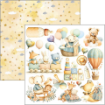 Picture of Ciao Bella Lunibloom Fussy Cut Pad - Μπλοκ Χαρτιών 15x15cm, 24 Φύλλα