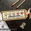 Picture of Stampers Anonymous Tim Holtz Cling Mount Rubber Stamps | Σετ Σφραγίδων – Wine Mini Blueprint
