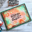 Picture of Stampers Anonymous Tim Holtz Stamp & Stencil Set | Σετ Σφραγίδων και Στένσιλ – Mixed Media #61
