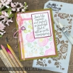 Picture of Stampers Anonymous Tim Holtz Layering Stencil | Στένσιλ – Roses