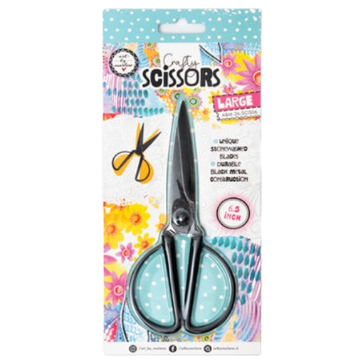 Picture of Studio Light Art by Marlene Crafty Scissors Stonewashed Blades Large 6,5 Inch | Μεγάλο Ψαλίδι Χειροτεχνίας