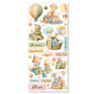 Picture of Ciao Bella Lunibloom Art Stickers Transparent Adhesive 12x26cm - Διάφανα Αυτοκόλλητα, 5 Φύλλα
