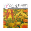 Picture of Ciao Bella Artemis 15x15cm Deluxe Paper – Gold & Vellum Χαρτιά Scrapbooking, 6 Φύλλα 
