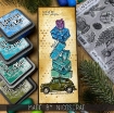 Picture of Stampers Anonymous Tim Holtz Layering Stencil 4"x8.5" | Στένσιλ – Sparkle Fade 