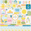 Picture of Echo Park You Are My Sunshine – Συλλογή Scrapbooking 30x30cm με Χαρτιά & Αυτοκόλλητα