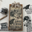 Picture of Tim Holtz Σετ Σφραγίδες & Στένσιλ – Botanic Collage Plus Focus, 3τεμ. 
