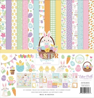 Picture of Echo Park Easter Basket – Πασχαλινή Συλλογή Scrapbooking 30x30cm με Χαρτιά & Αυτοκόλλητα
