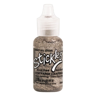 Picture of Ranger Stickles Glitter Gel | Διαστατικό Gel με Ασημί Vintage Λάμψη – Mercury Glass, 18ml