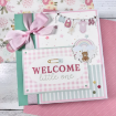 Picture of Carta Bella Little Lullabies Baby Girl – Frames & Tags για Scrapbooking, 33 Τεμάχια