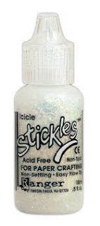 Picture of Ranger Stickles Glitter Gel | Διαστατικό Gel με Παγωμένη Διάφανη Λάμψη – Icicle, 18ml