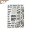 Picture of Elizabeth Craft Designs Delightful Discovery Σφραγίδες | Σετ Clear Stamps A5 - Calendar Elements 
