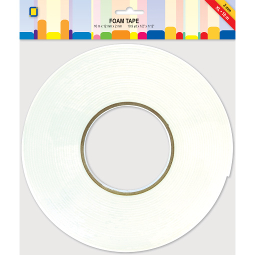 Picture of JeJe 3D Foam Tape XL 2mm | Διπλής Όψης Αυτοκόλλητη Ταινία Αφρού 10m