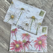 Picture of PaperArtsy Alison Bomber Red Rubber Stamp Set | Σετ Σφραγίδων Coneflowers Edition A5, 11τεμ.