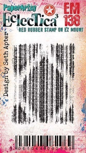 Picture of PaperArtsy Seth Apter Red Rubber Mini Stamp | Σφραγίδα Eclectica³ Mini 138