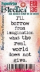Picture of PaperArtsy Sara Naumann Red Rubber Mini Stamp | Σφραγίδα Quote Eclectica³ Mini EM136