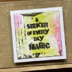 Picture of PaperArtsy Sara Naumann Red Rubber Mini Stamp | Σφραγίδα Eclectica³ Mini EM129