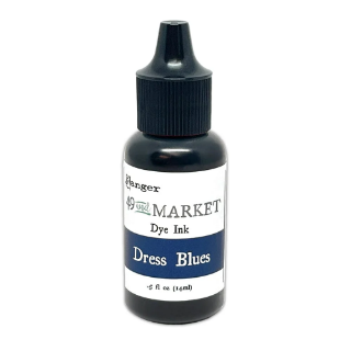Picture of 49 & Market / Ranger Dye Ink Reinker – Ink Pad Refill, Dress Blues