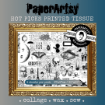 Picture of PaperArtsy Hot Picks Printed Tissue Paper | Διακοσμητικό Χαρτί Tissue PT01, 4 φύλλα