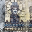 Picture of PaperArtsy Hot Picks Printed Tissue Paper | Ριζόχαρτο για Κολάζ PT01, 4 φύλλα