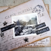 Picture of PaperArtsy Postcards Colour Printed Tissue Paper | Ριζόχαρτο για Κολάζ PT13, 4 φύλλα