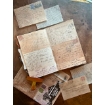 Picture of PaperArtsy Postcards Colour Printed Tissue Paper | Ριζόχαρτο για Κολάζ PT13, 4 φύλλα