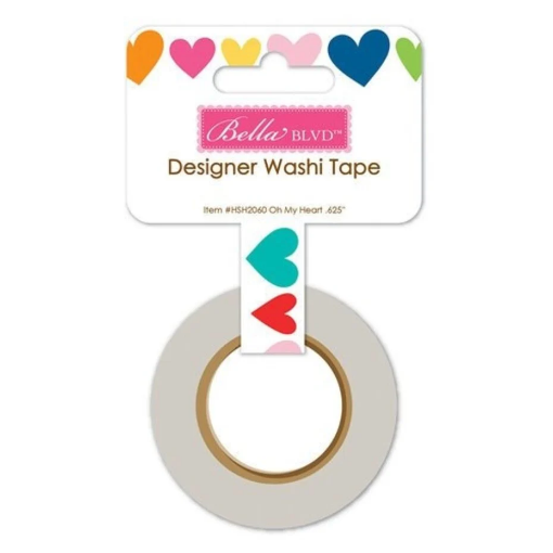 Picture of Bella Blvd Oh My Heart Washi Tape | Διακοσμητική Ταινία με Καρδιές